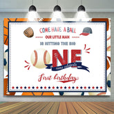 Schlagen Der Groß Eins Glücklich Geburtstag Hintergrund Für Junge